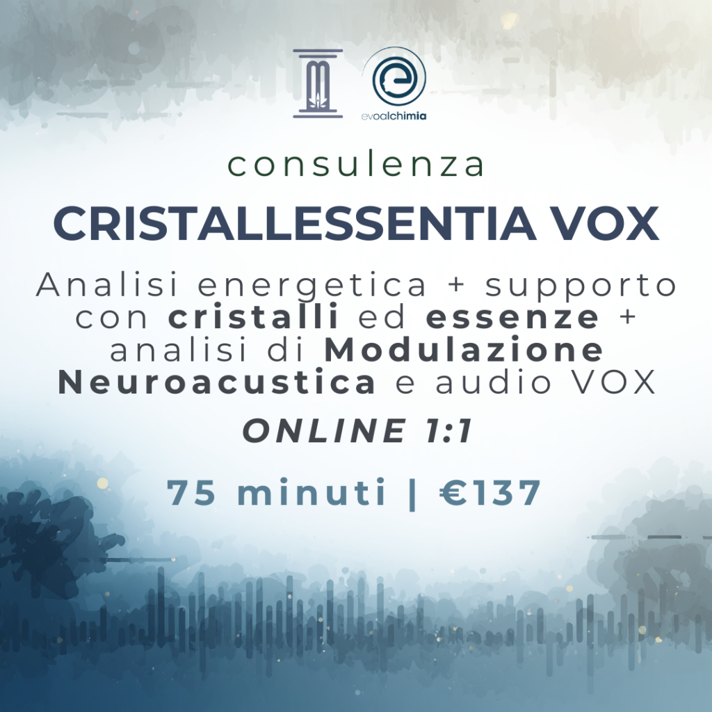 cristallessentia vox